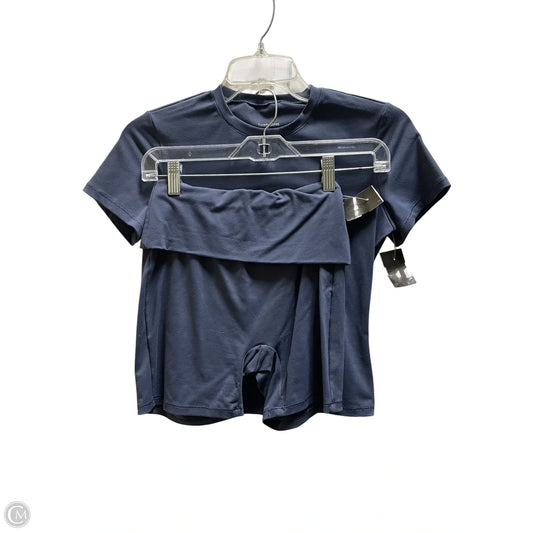 Athletic Shorts 2pc By Trendy Queen In Navy, Size: Xs
