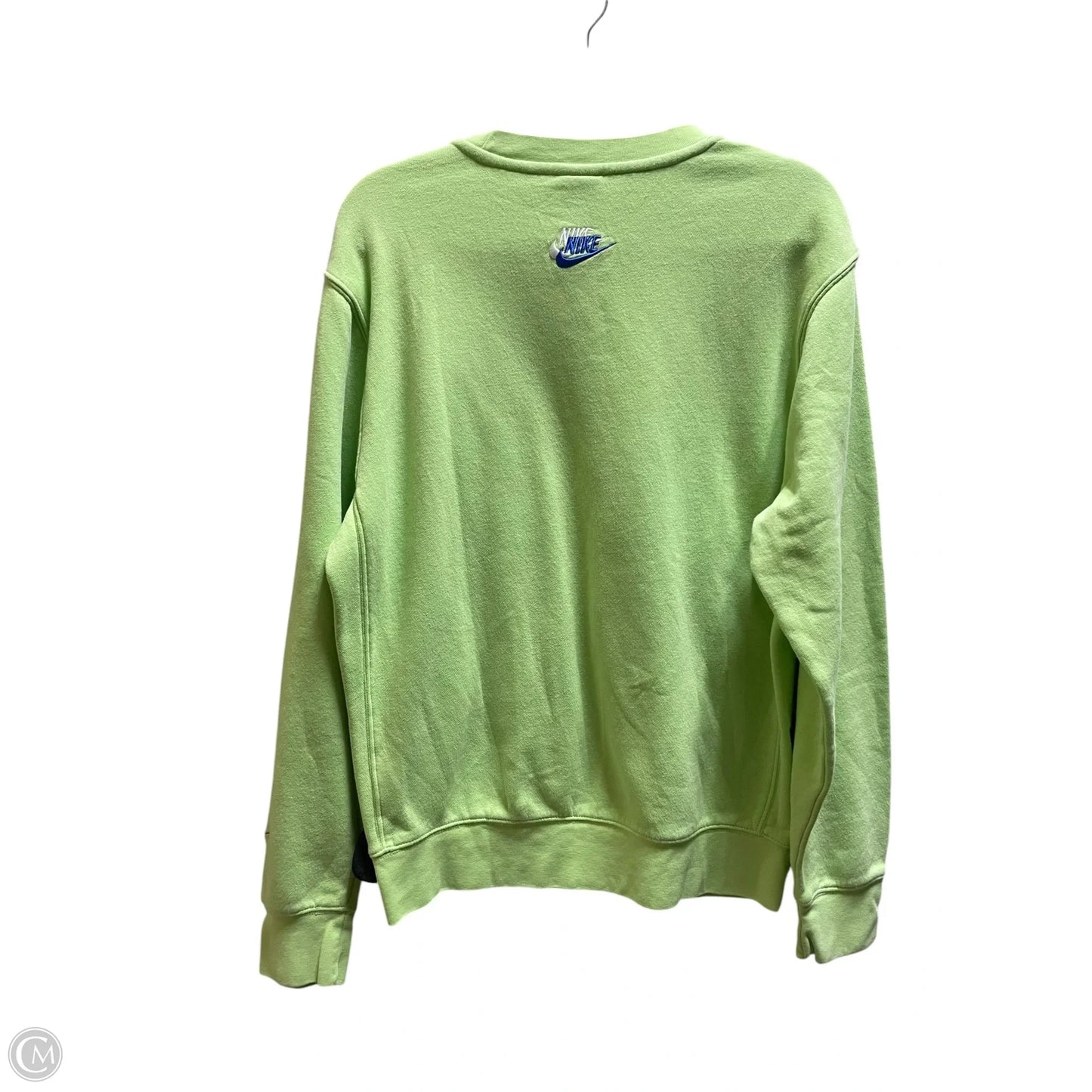 Sweatshirt Crewneck By Nike In Green, Size: S