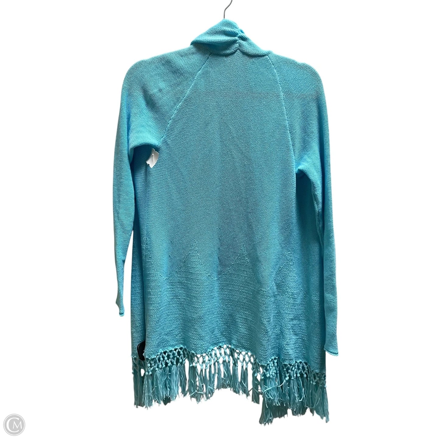 Sweater Cardigan Designer By Lilly Pulitzer In Blue, Size: S