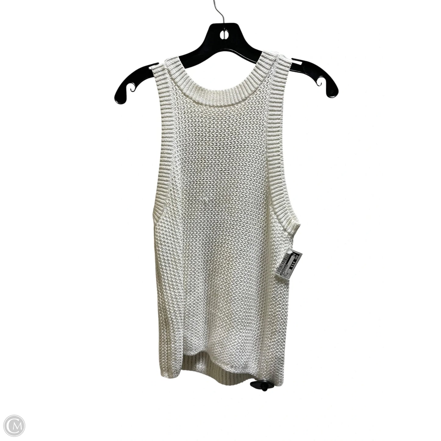 Top Sleeveless By Anthropologie In Cream, Size: Xs