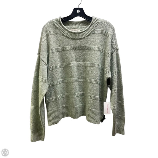 Sweater By Lucky Brand In Green, Size: L