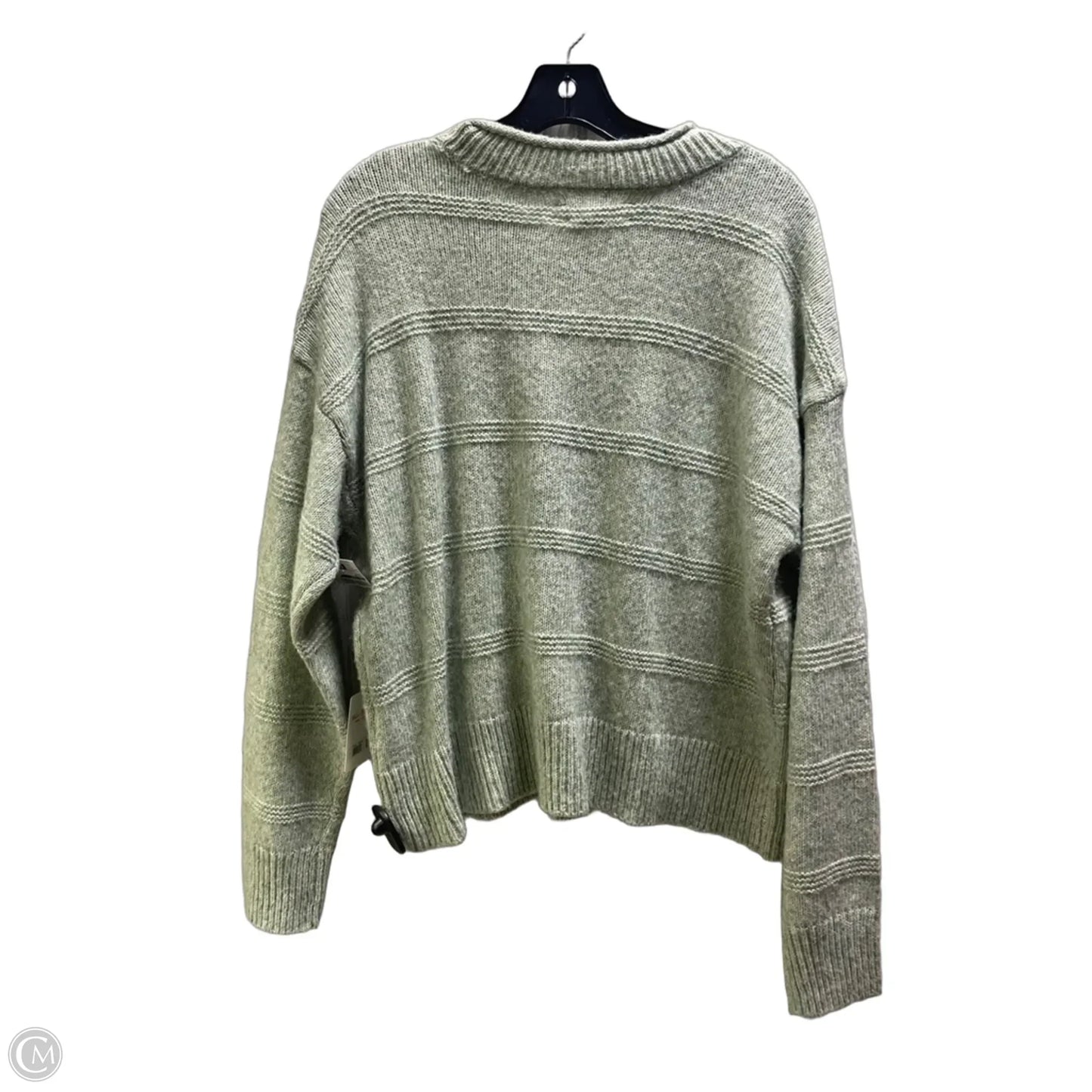 Sweater By Lucky Brand In Green, Size: L