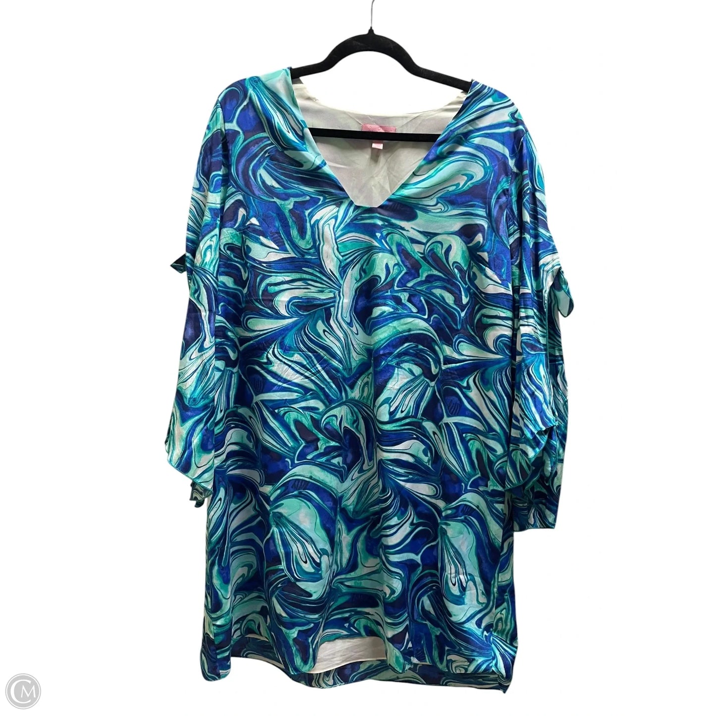 Dress Designer By Lilly Pulitzer In Blue, Size: Xl