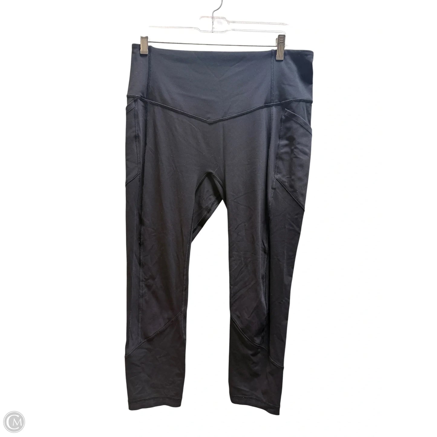Athletic Leggings By Lululemon In Black, Size: 12