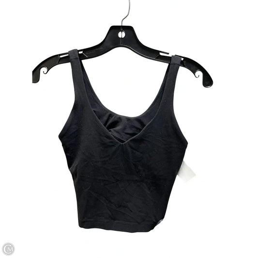 Athletic Tank Top By Lululemon In Black, Size: 4