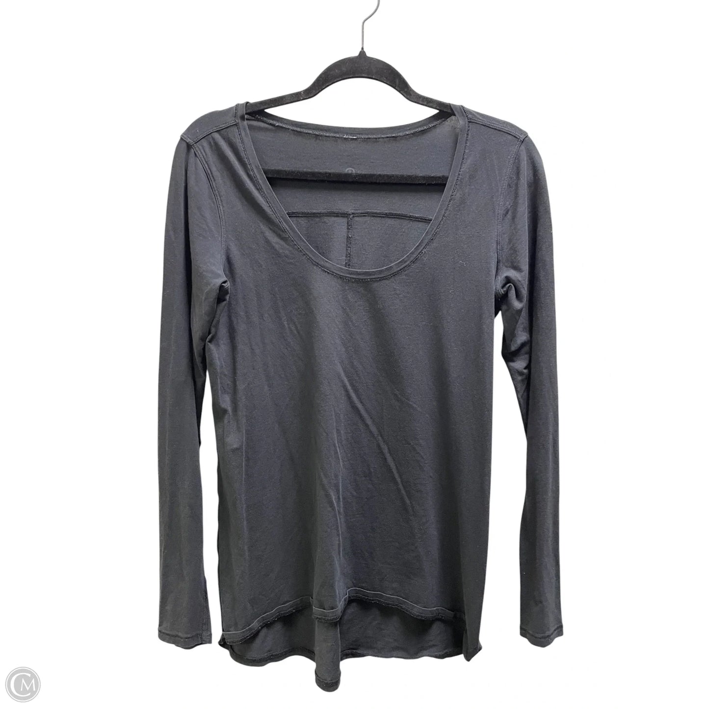 Top Long Sleeve By Lululemon In Black, Size: S