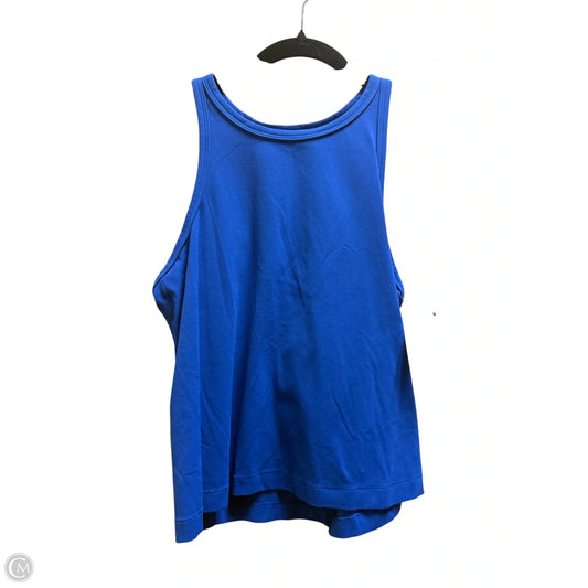 Athletic Tank Top By Lululemon In Blue, Size: 4