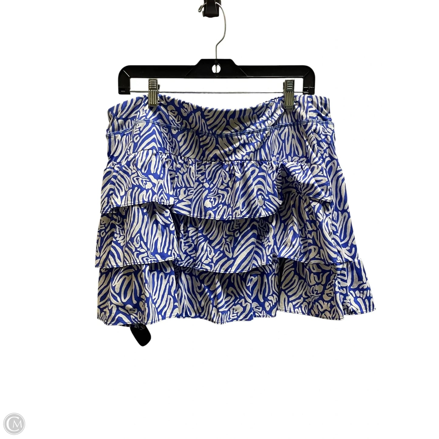 Skort Designer By Lilly Pulitzer In Blue, Size: Xl