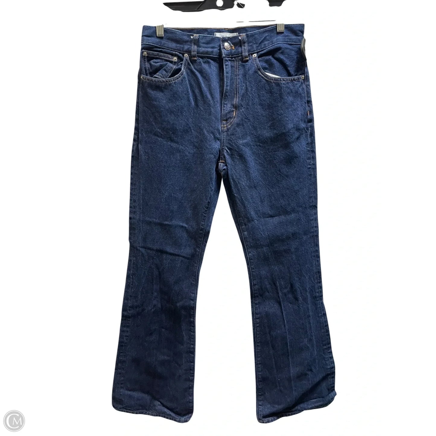 Jeans Straight By Madewell In Blue Denim, Size: S