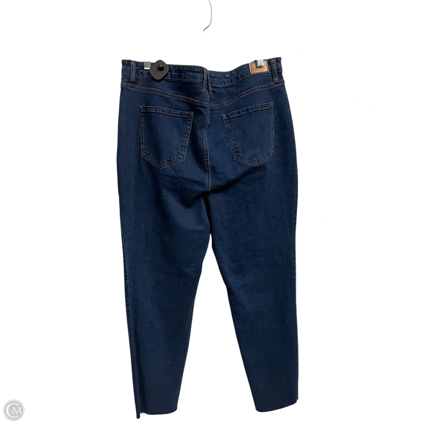 Jeans Skinny By Anne Klein In Blue Denim, Size: 16