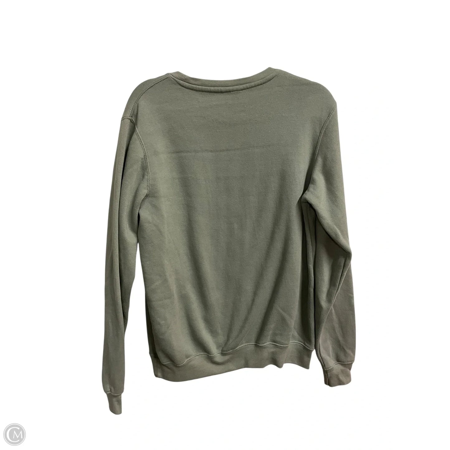Sweatshirt Crewneck By Clothes Mentor In Green, Size: S