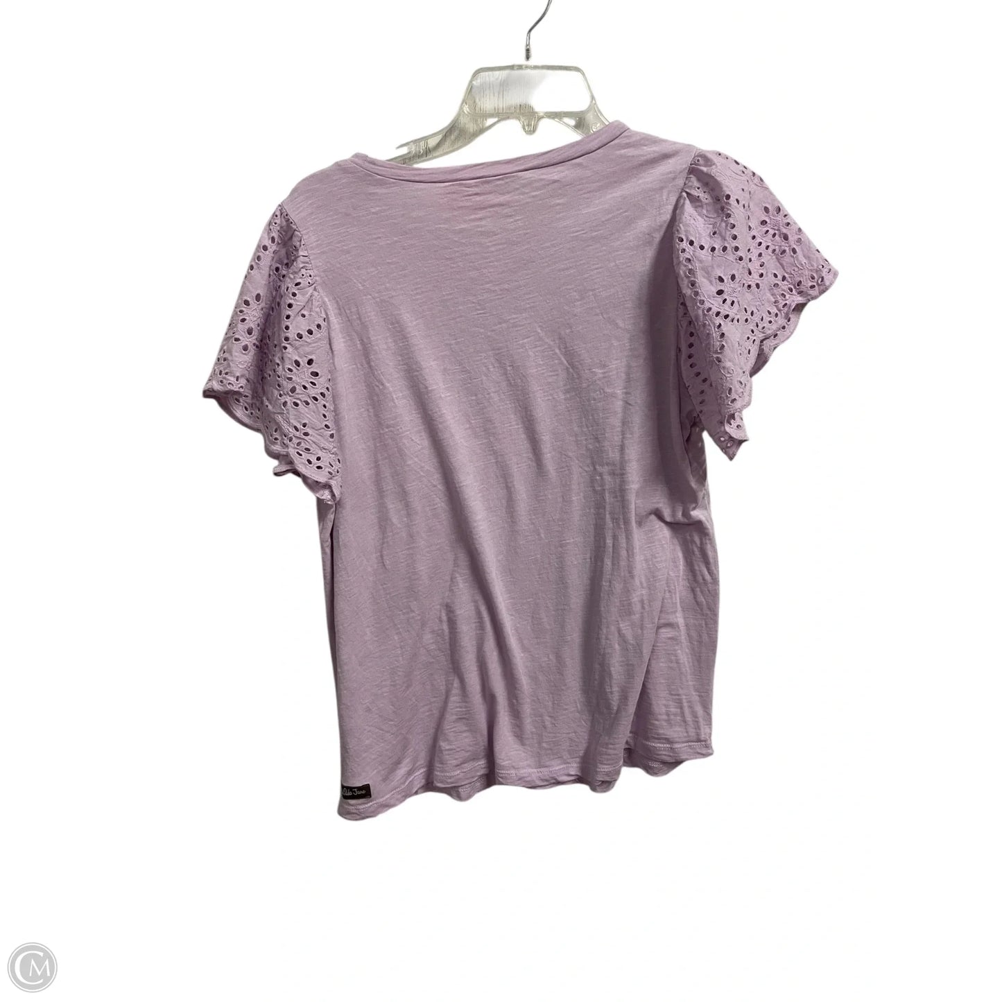 Top Short Sleeve By Matilda Jane In Purple, Size: S