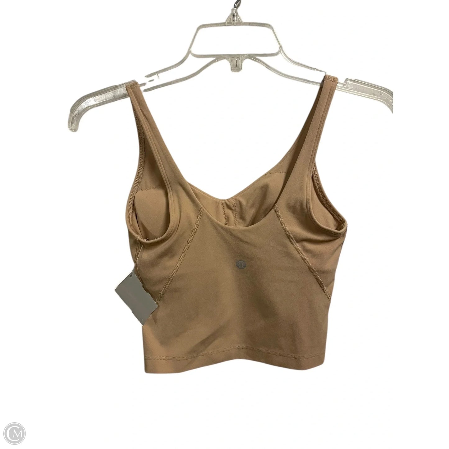 Athletic Bra By Lululemon In Tan, Size: 2