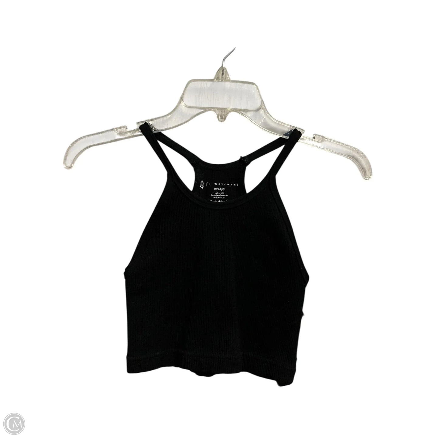 Athletic Bra By Clothes Mentor In Black, Size: Xs