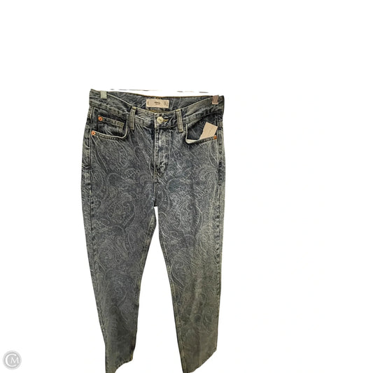 Jeans Straight By Mng In Blue Denim, Size: 4