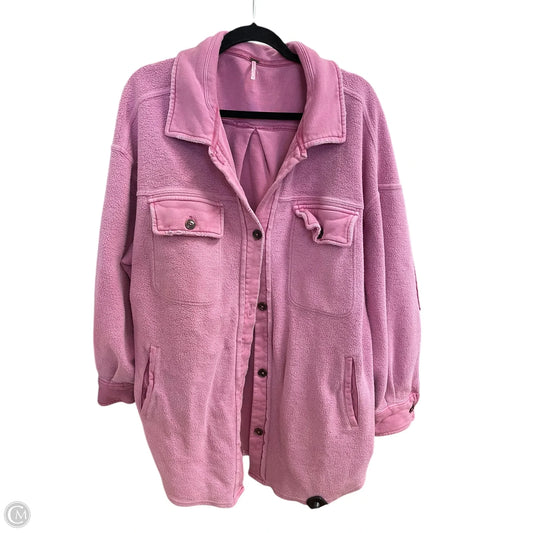 Jacket Other By Free People In Pink, Size: L