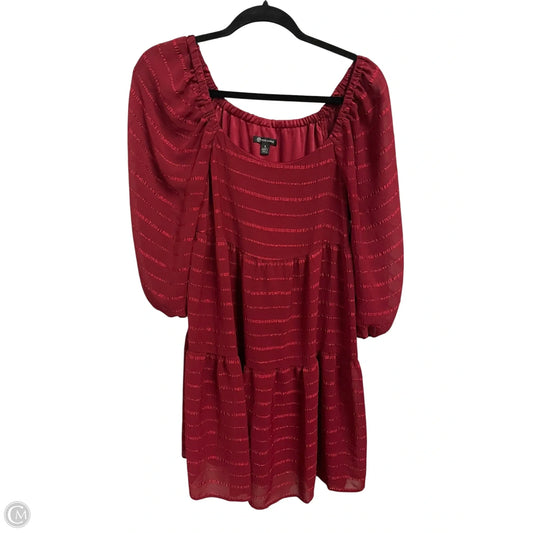 Dress Casual Short By Versona In Red, Size: S