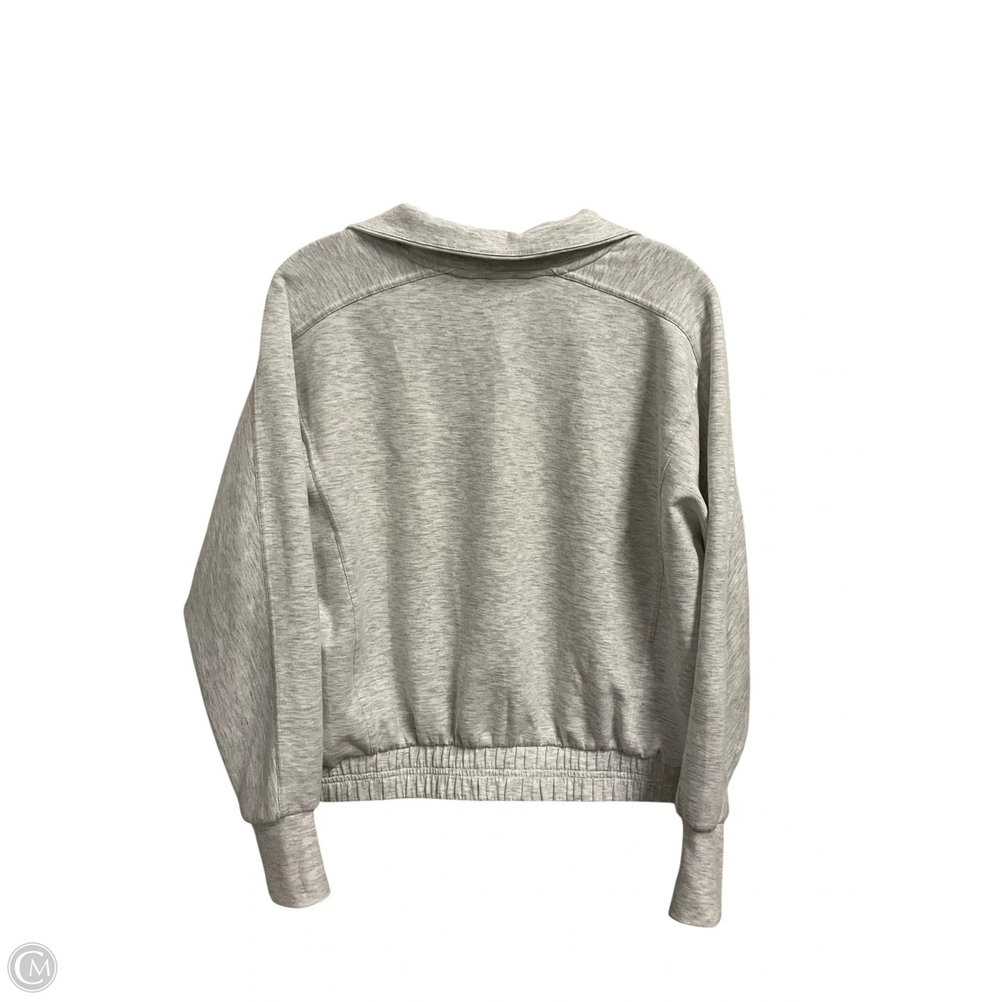 Sweatshirt Hoodie By Yogalicious In Grey, Size: Xs