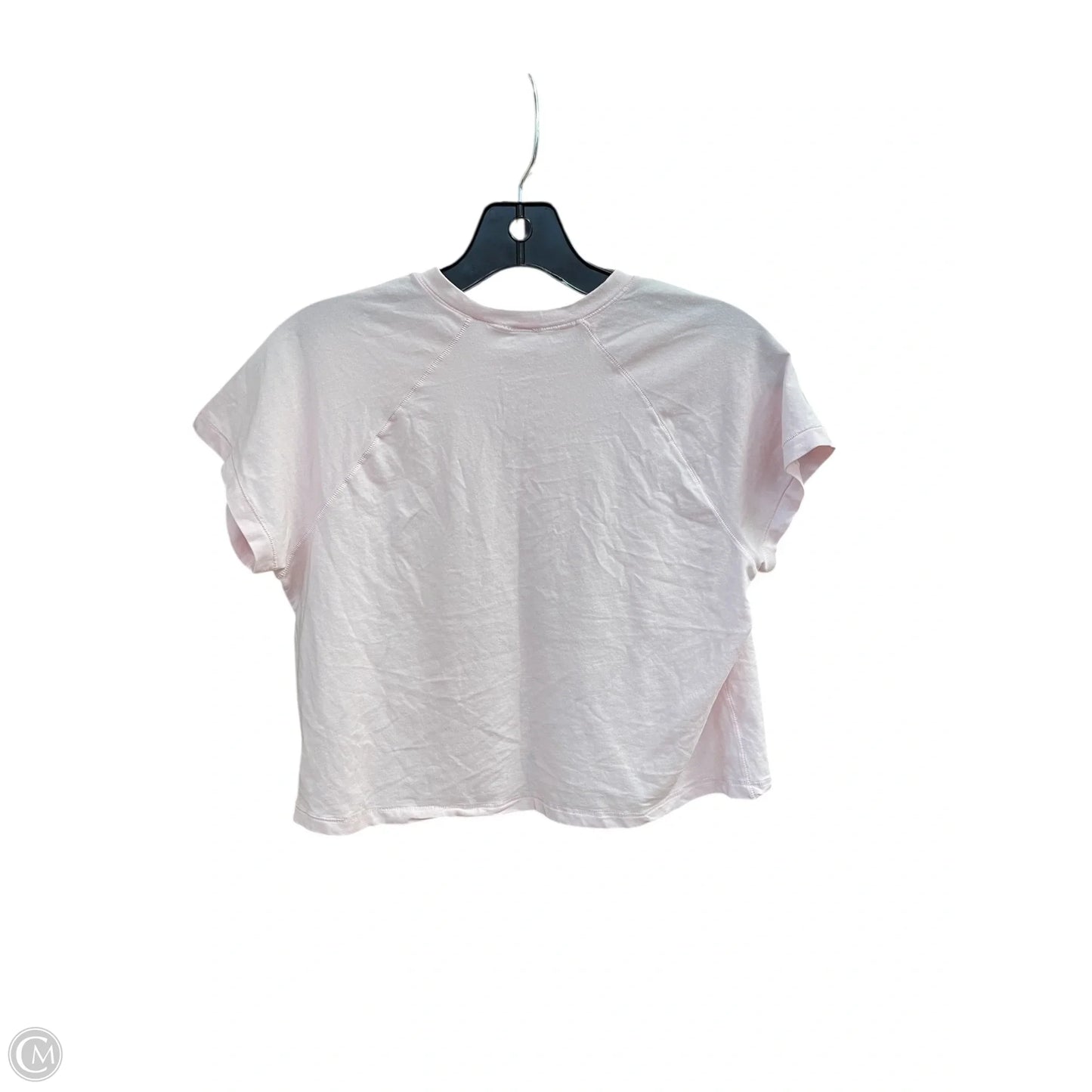 Top Short Sleeve Basic By Skims In Pink, Size: Xl