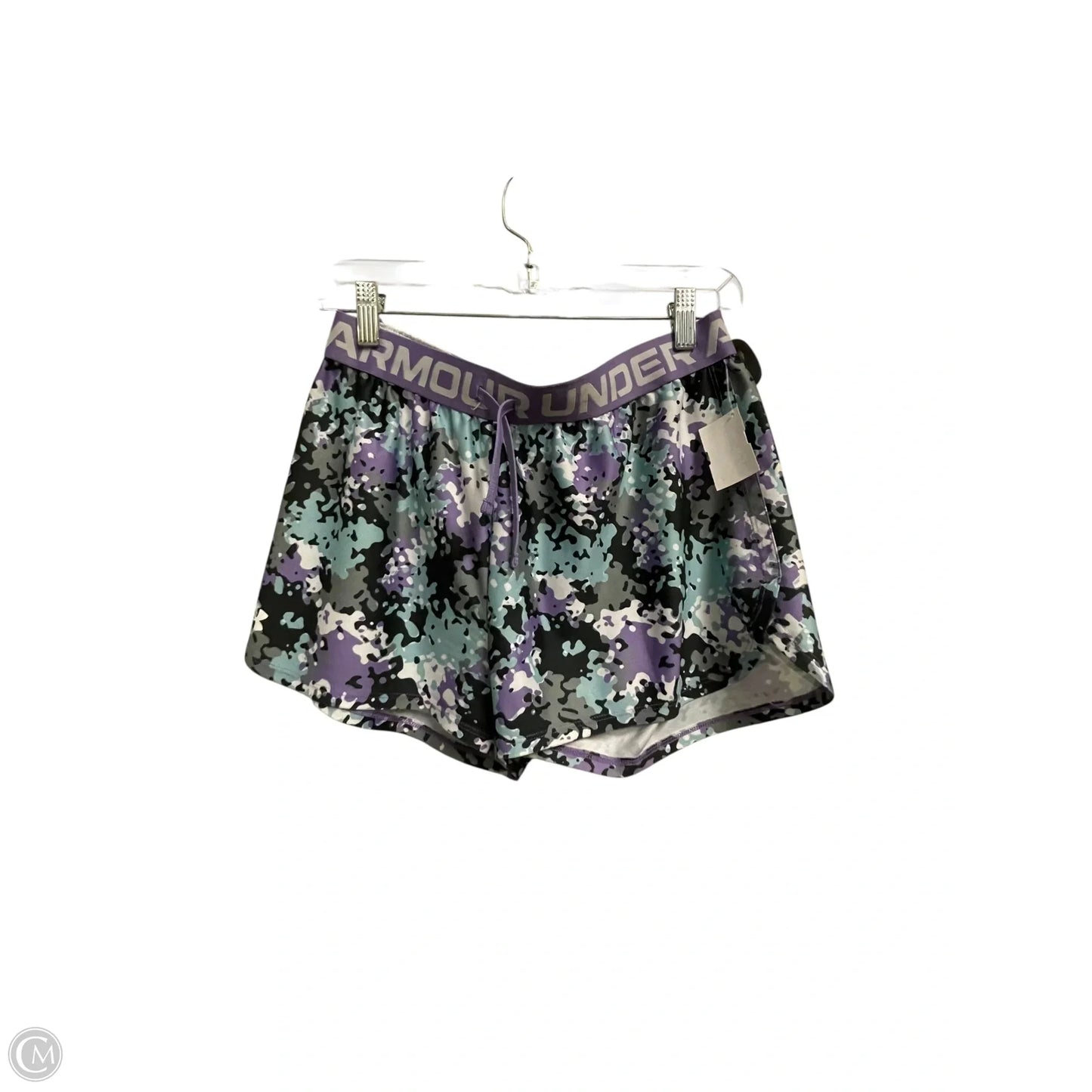 Athletic Shorts By Under Armour In Purple, Size: Xl