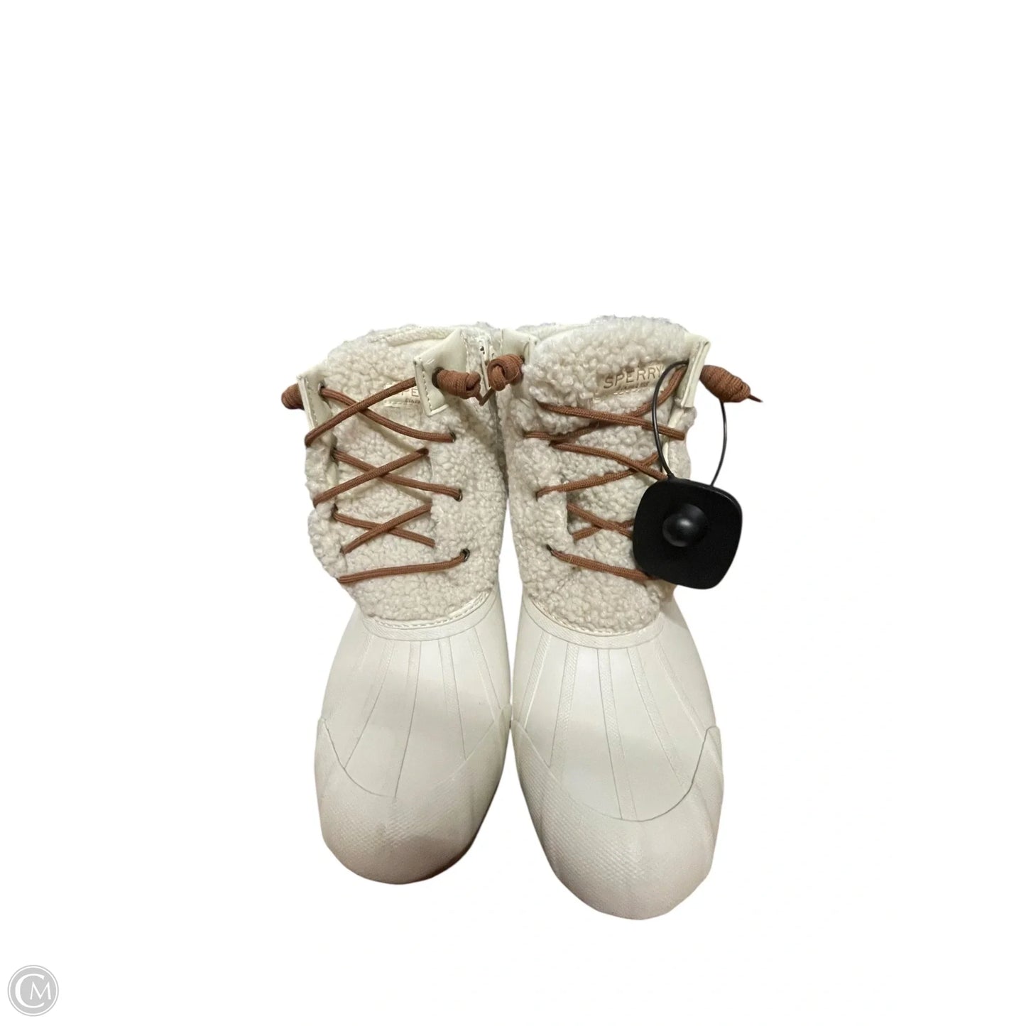 Boots Ankle Flats By Sperry In White, Size: 9