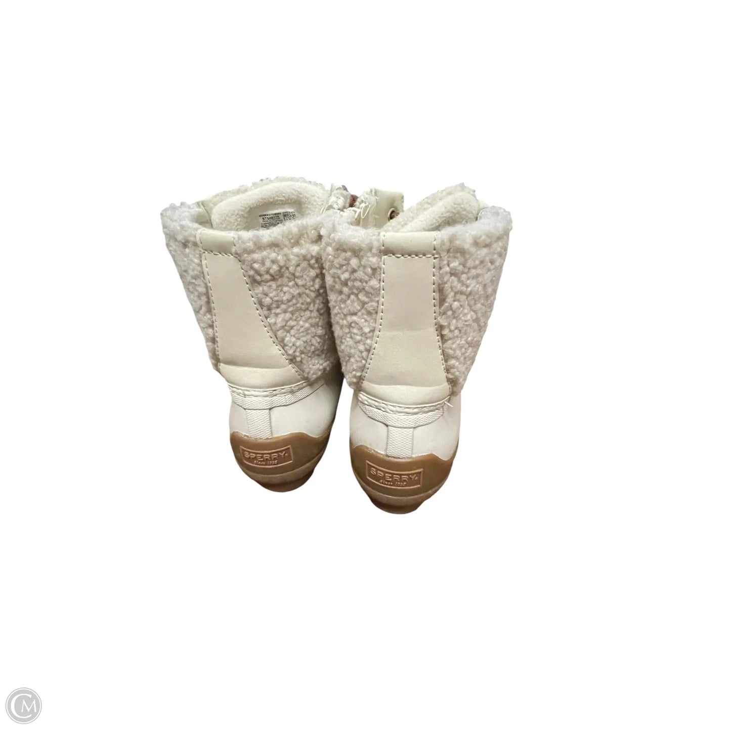 Boots Ankle Flats By Sperry In White, Size: 9
