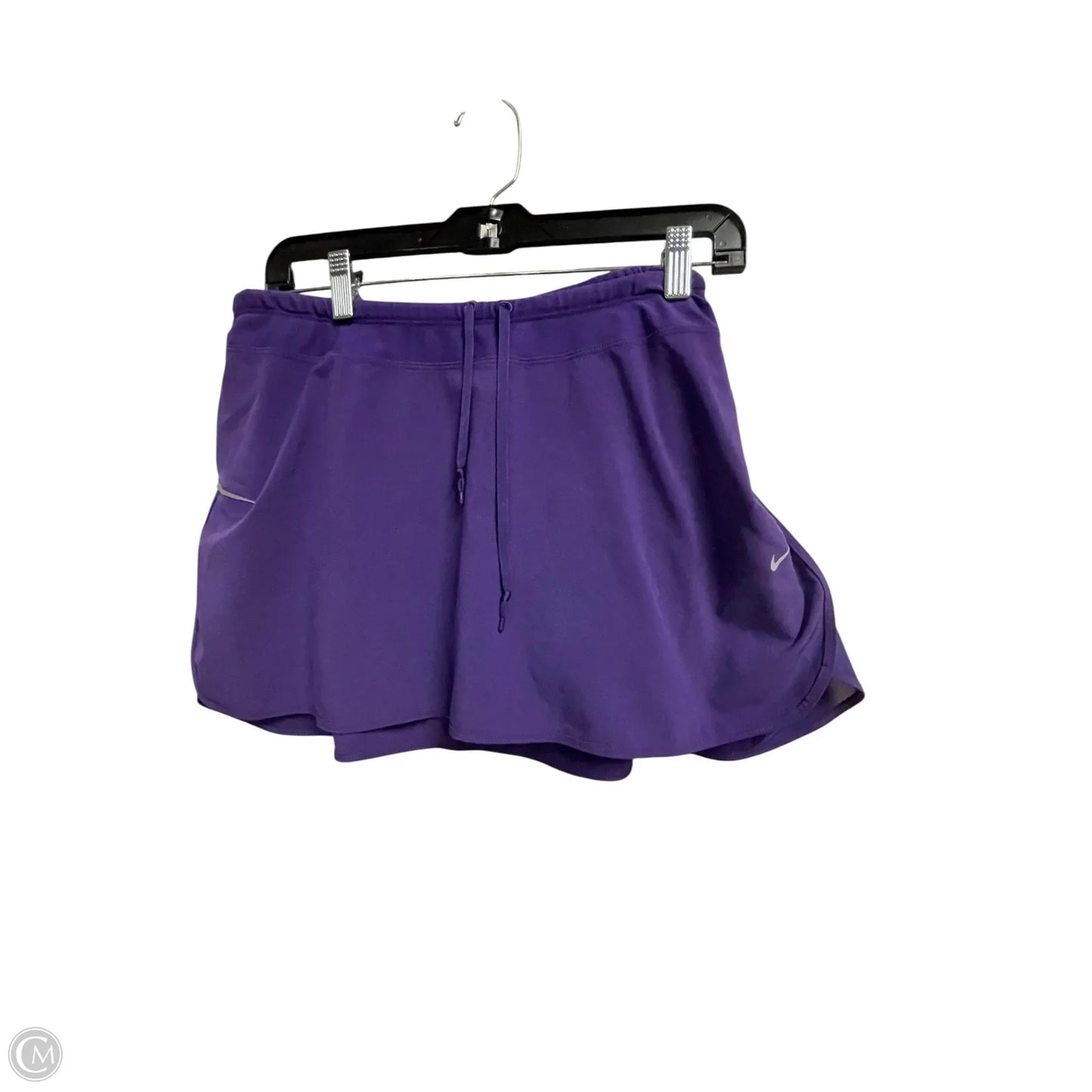 Athletic Skirt By Nike In Purple, Size: Xl