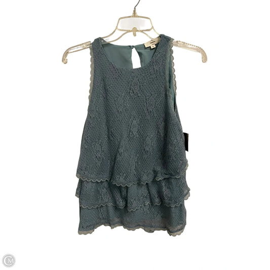 Top Sleeveless By Entro In Blue, Size: S