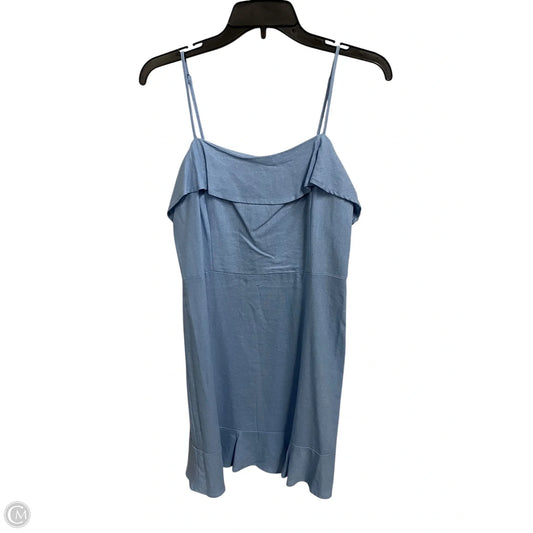 Dress Casual Short By Clothes Mentor In Blue, Size: M