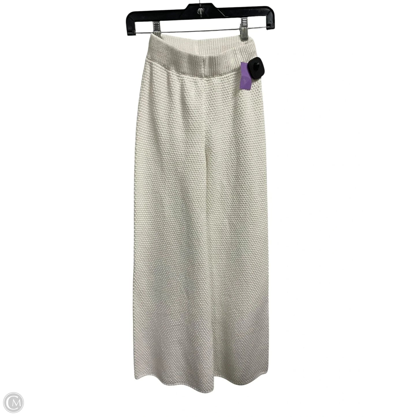Pants Lounge By Clothes Mentor In White, Size: Xs