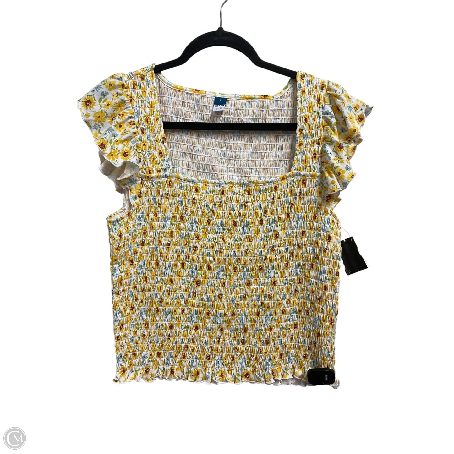 Top Sleeveless By Old Navy In White, Size: L