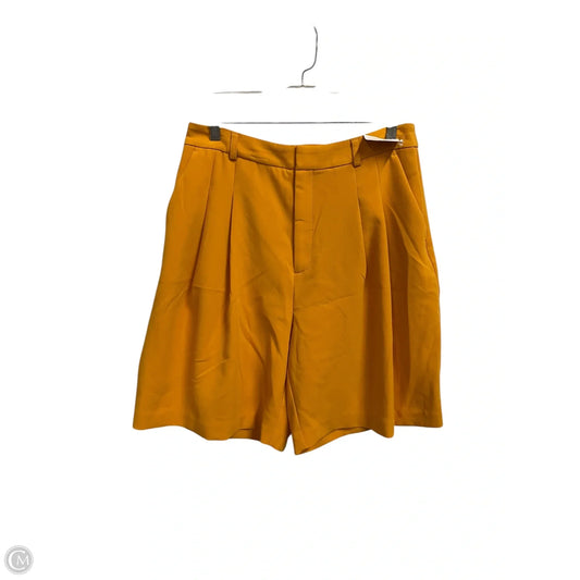 Shorts By Anthropologie In Yellow, Size: 12