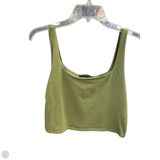 Top Cami By Forever 21 In Green, Size: Xl
