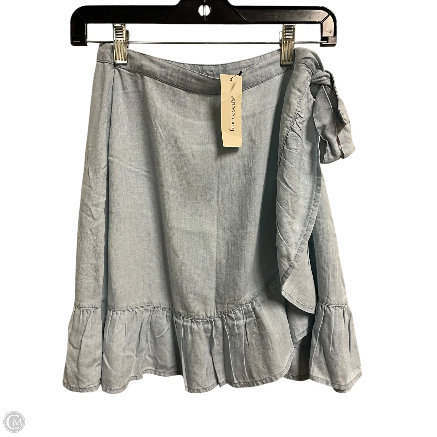 Skirt Mini & Short By Harper In Blue, Size: S