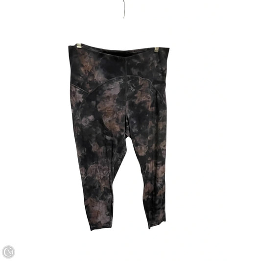 Athletic Leggings By Lululemon In Multi-colored, Size: 14