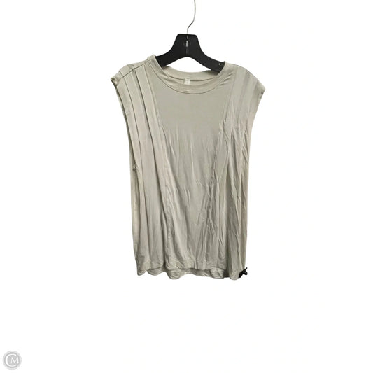 Athletic Tank Top By Lululemon In White, Size: 4