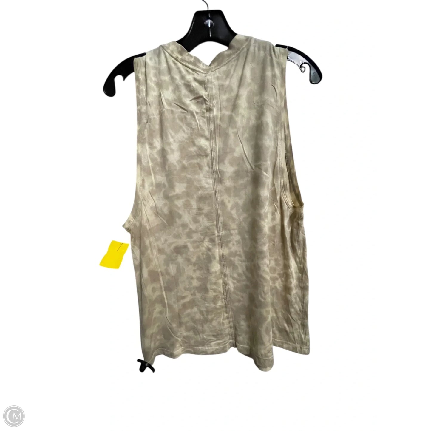 Athletic Tank Top By Lululemon In Tie Dye Print, Size: 4