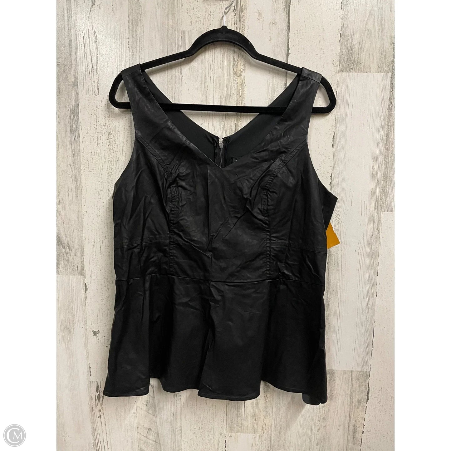 Top Sleeveless By Torrid In Black, Size: L