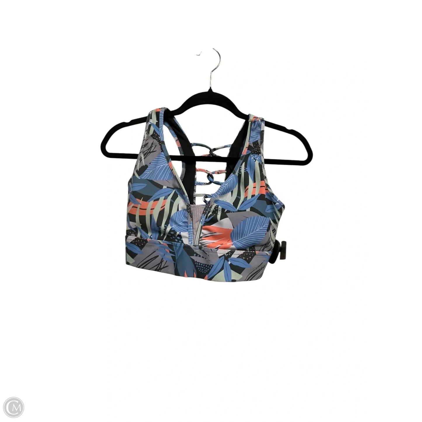 Athletic Bra By Clothes Mentor In Blue, Size: S