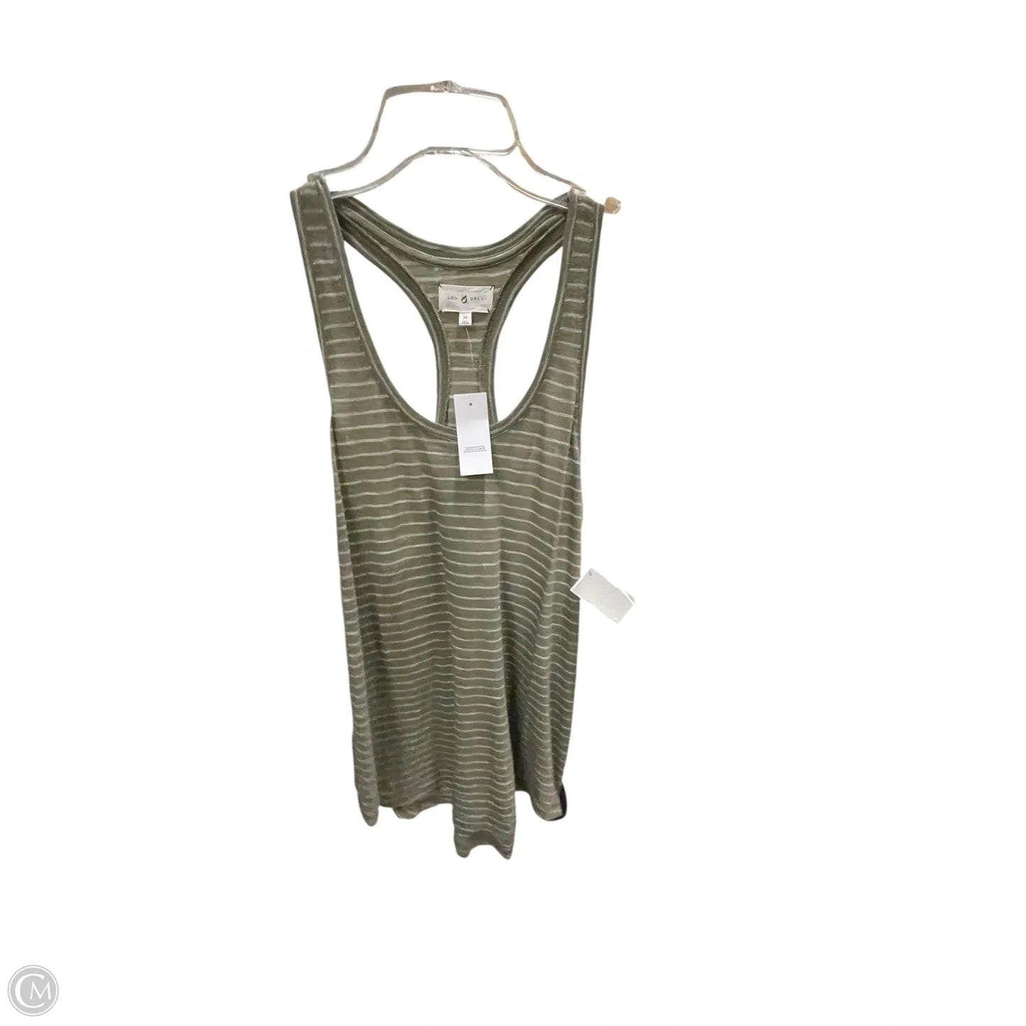Top Sleeveless Basic By Lou And Grey In Green, Size: M