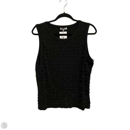 Top Sleeveless By White Birch In Black, Size: 3x
