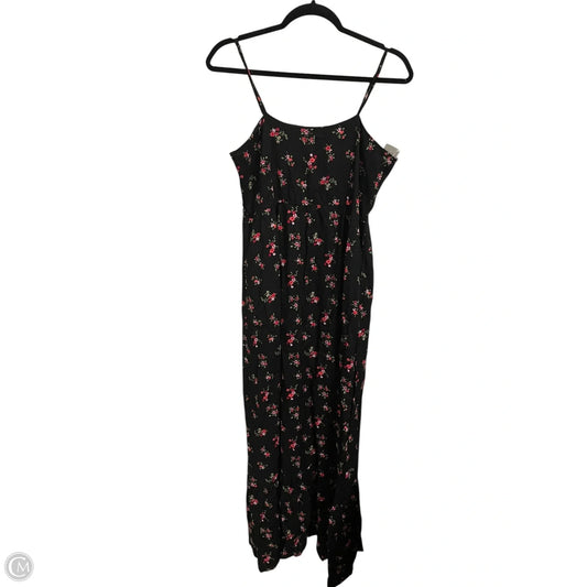 Dress Casual Maxi By Clothes Mentor In Black, Size: M