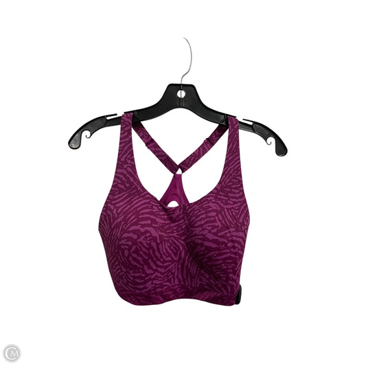 Athletic Bra By Athleta In Purple, Size: L