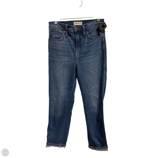 Jeans Skinny By Madewell In Blue Denim, Size: 2
