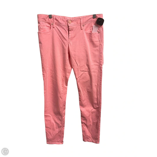 Jeans Designer By Lilly Pulitzer In Orange Denim, Size: 8