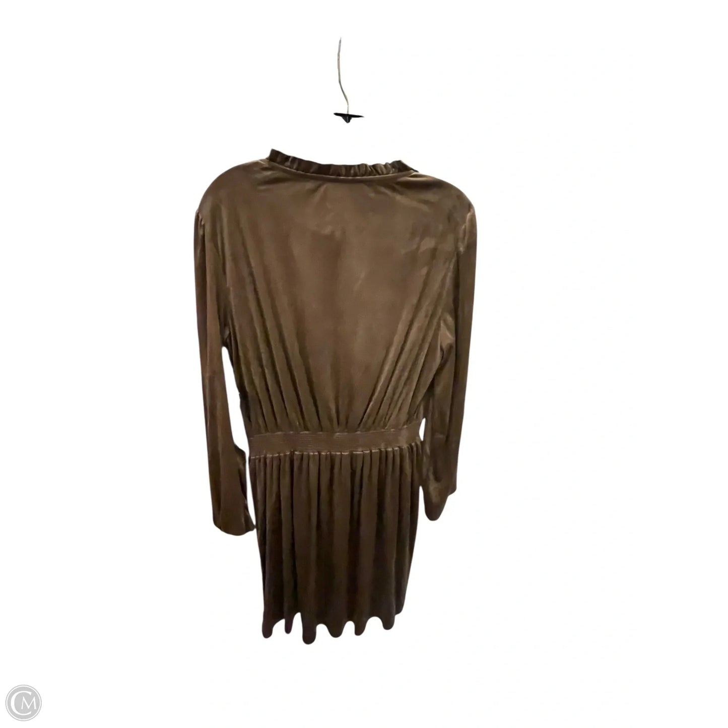 Dress Casual Midi By Tommy Hilfiger In Brown, Size: M