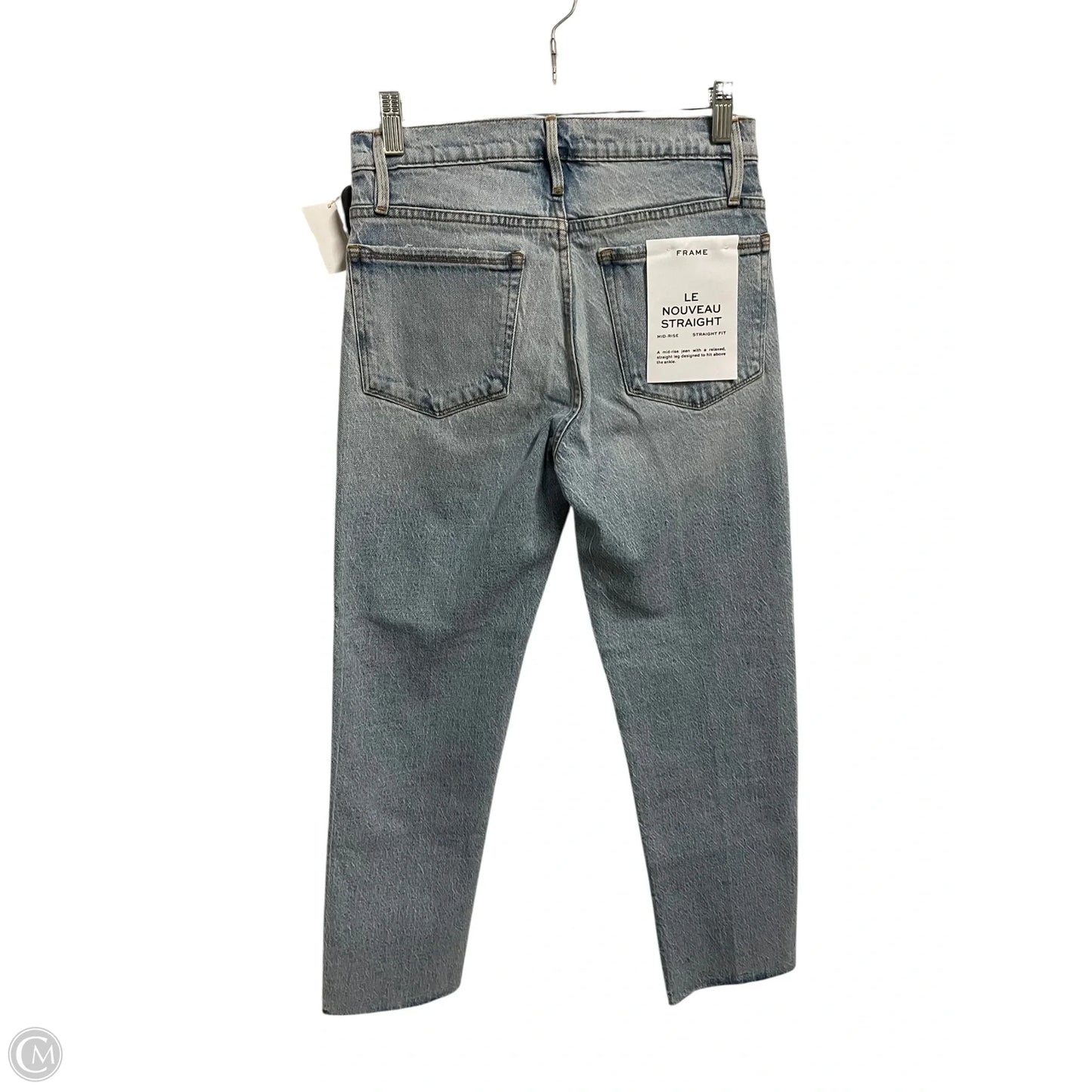 Skirt Midi By Frame In Blue Denim, Size: 4