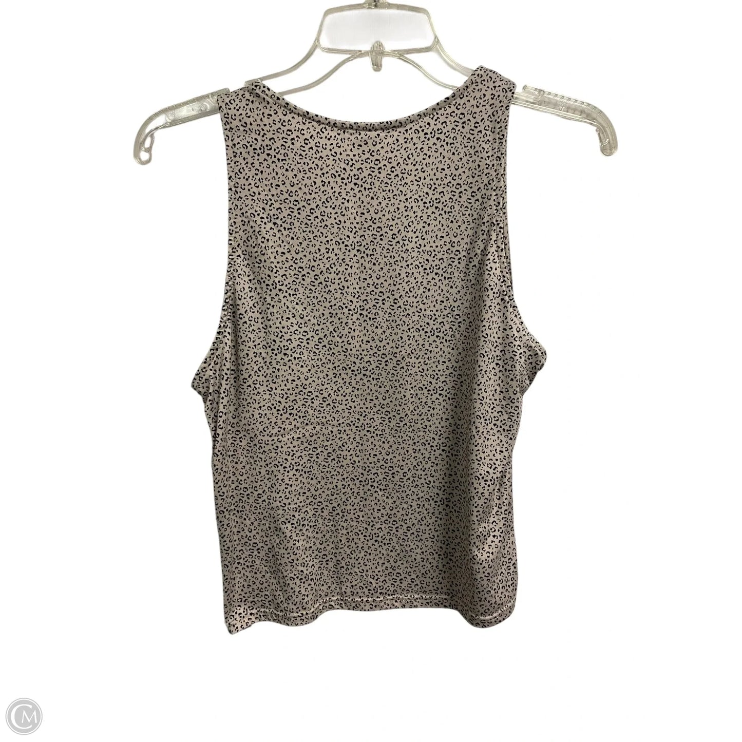 Top Sleeveless By Gaze In Animal Print, Size: M