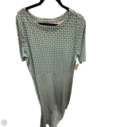Dress Casual Maxi By Croft And Barrow In Green, Size: Xl