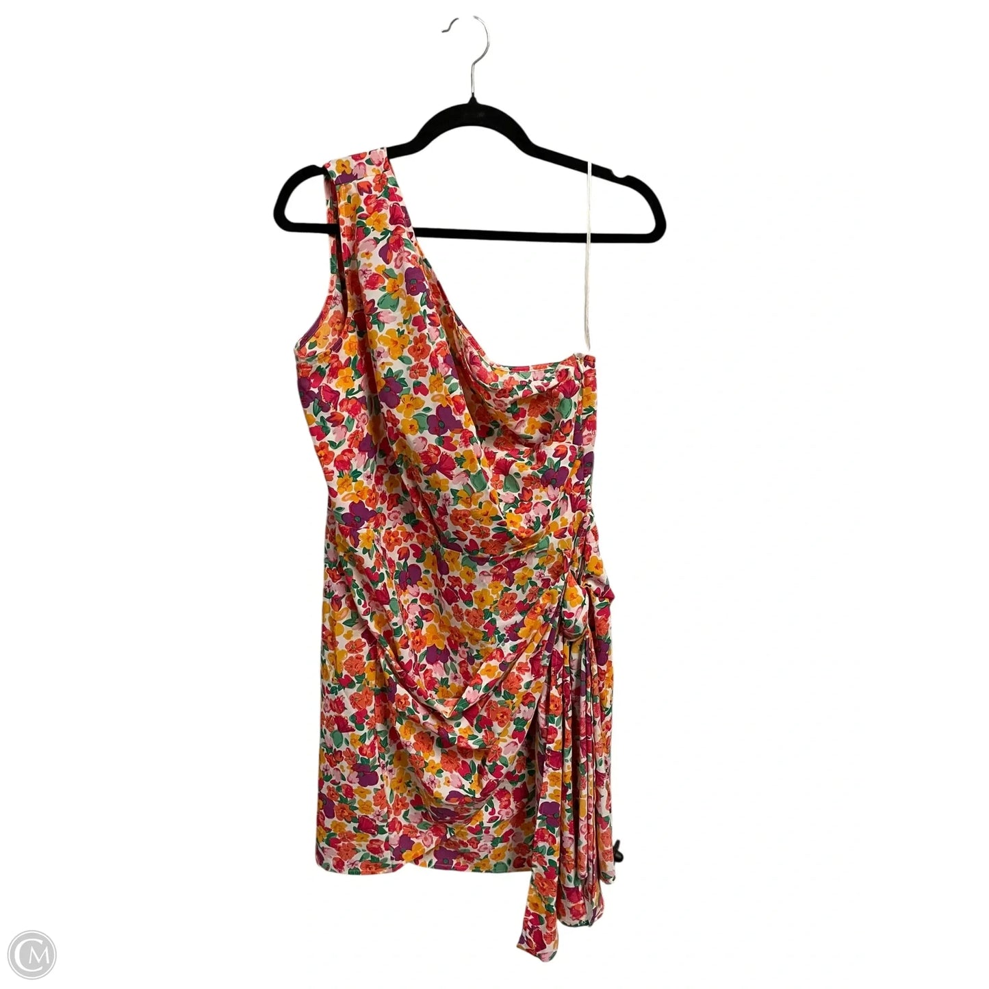 Dress Casual Short By Clothes Mentor In Floral Print, Size: L